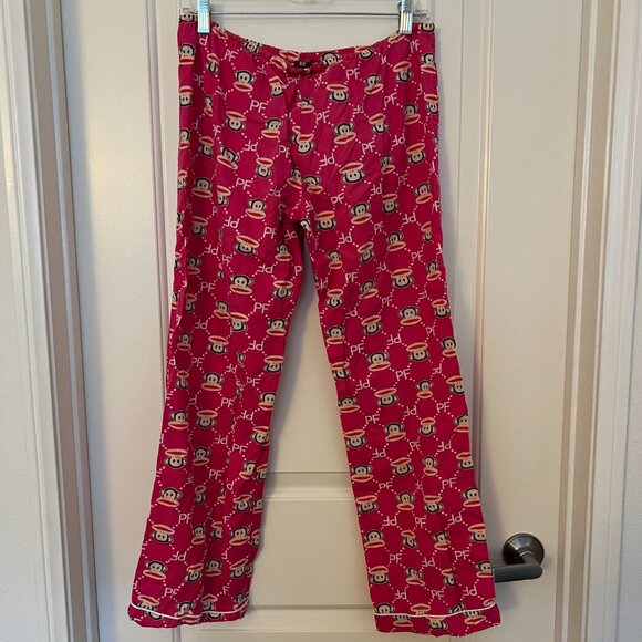Paul Frank Pink Monkey Sweatpants - Picture 2 of 3